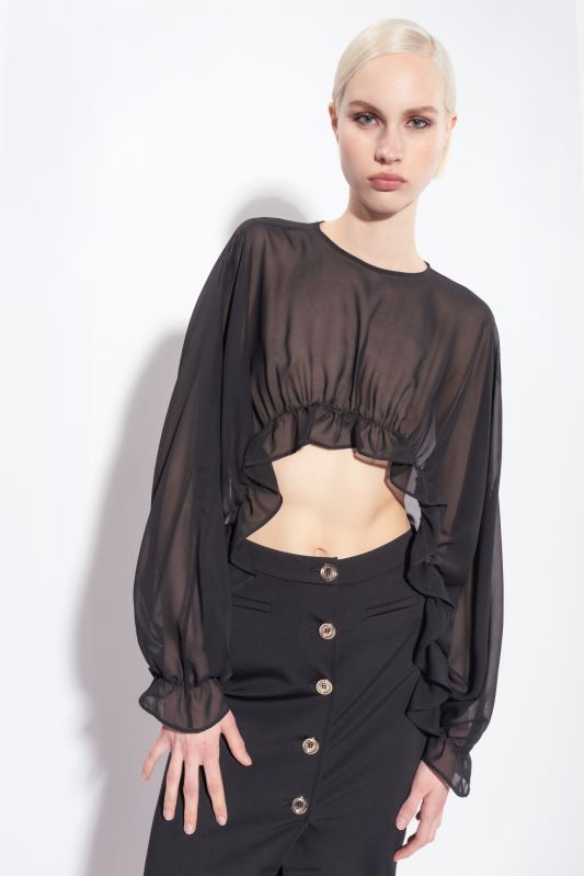 ridic din umeri | ridic din umeri ciufulit Pinko limuzina neagră B0D08625