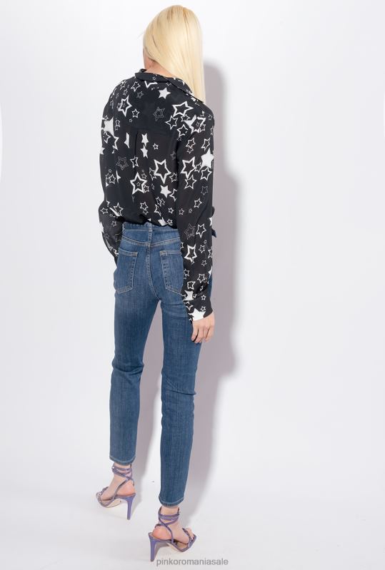 blugi | blugi skinny cross-stretch Pinko spălare vintage medie B0D08848