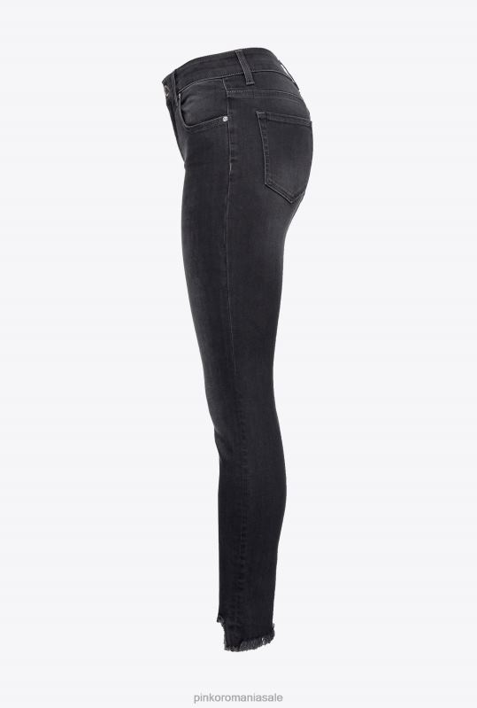 blugi | blugi skinny din denim elastic Pinko limuzina neagră B0D08883