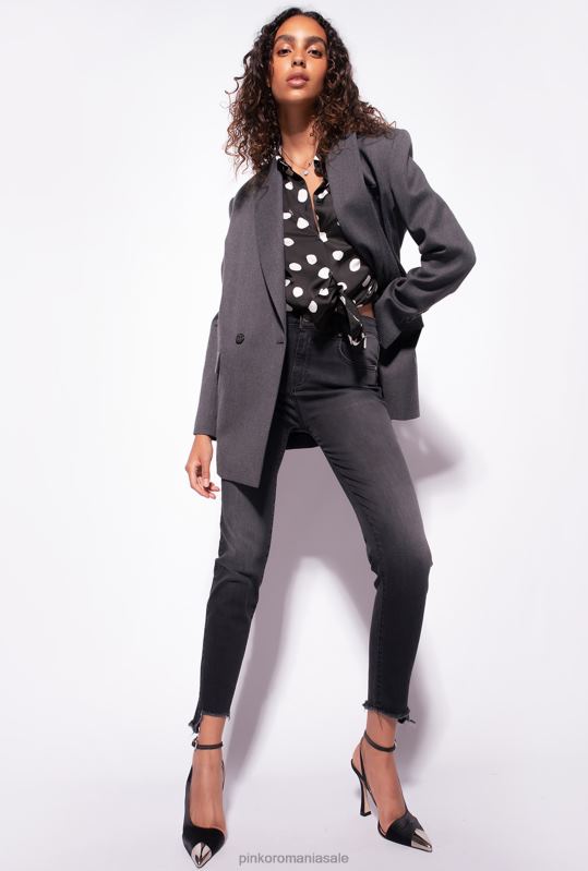 blugi | blugi skinny din denim stretch Pinko limuzina neagră B0D08892