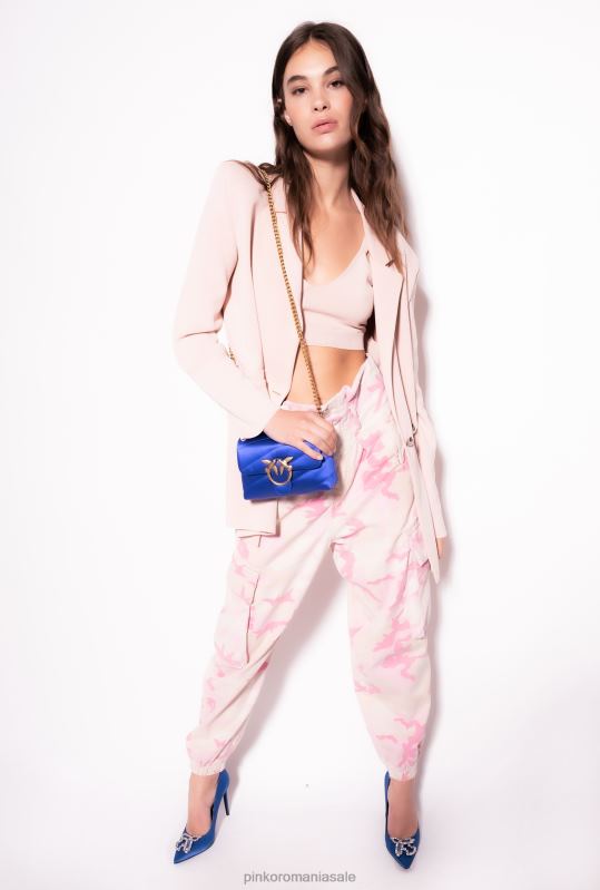 blugi | pantaloni cargo de camuflaj Pinko multi.nud/roz B0D08646