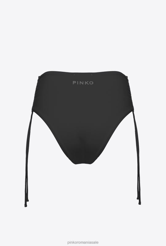 costume de baie | fund de bikini cu talie înaltă Pinko limuzina neagră B0D08942
