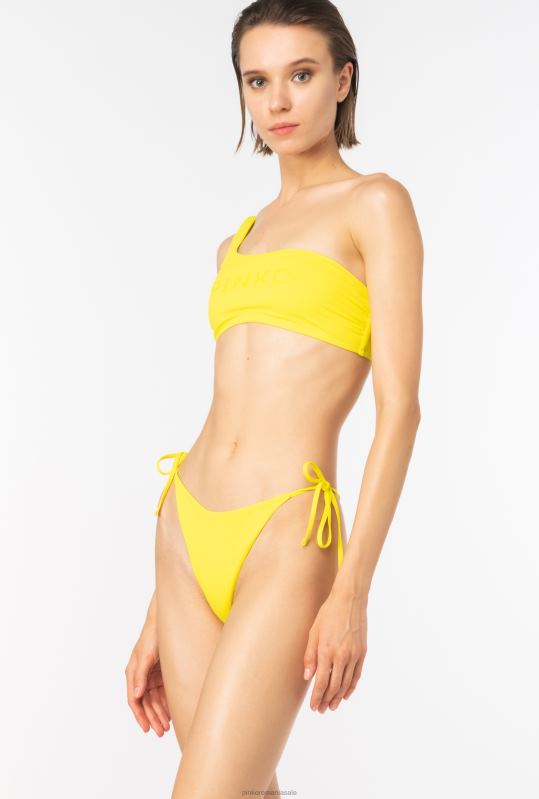 costume de baie | top de bikini cu un singur umăr Pinko verde măsline cald B0D08948