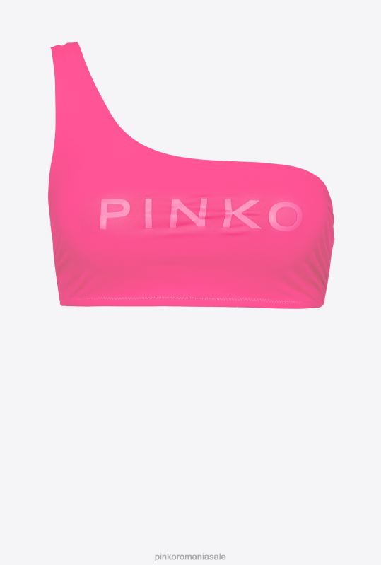 costume de baie | top de bikini cu un singur umăr Pinko violet fucsia B0D08951