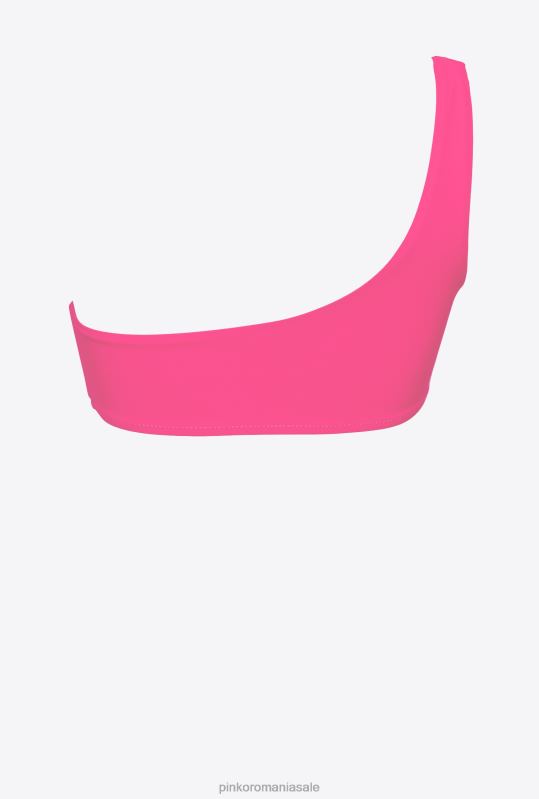 costume de baie | top de bikini cu un singur umăr Pinko violet fucsia B0D08951