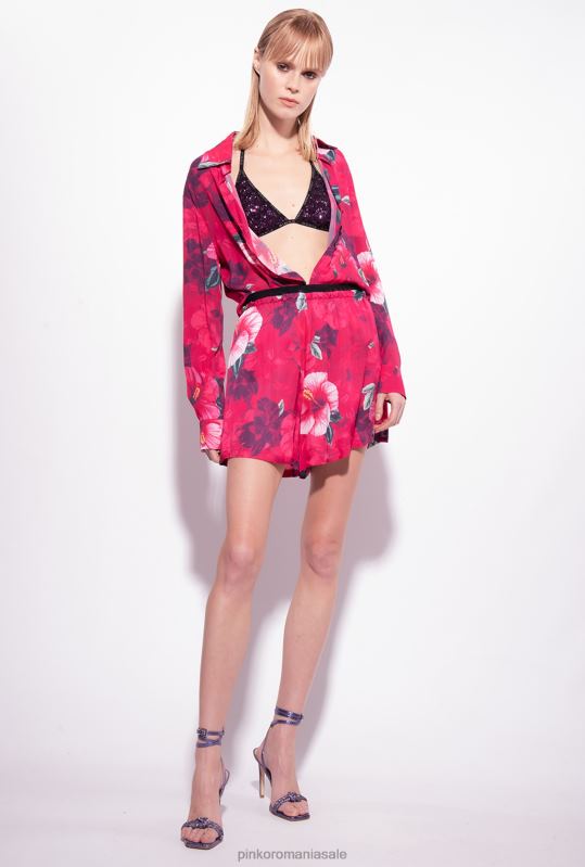 costume de baie | top de bikini triunghi cu paiete Pinko violet intens B0D08946