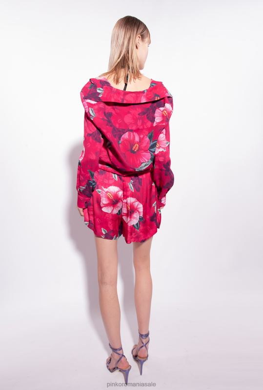 costume de baie | top de bikini triunghi cu paiete Pinko violet intens B0D08946