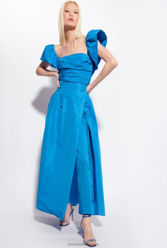 fuste lungi | fustă maxi elegantă Pinko director albastru B0D08807