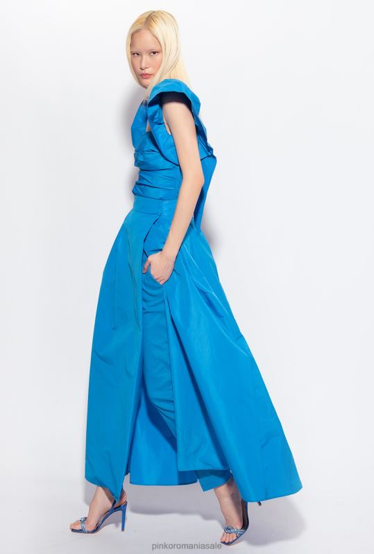 fuste lungi | fustă maxi elegantă Pinko director albastru B0D08807