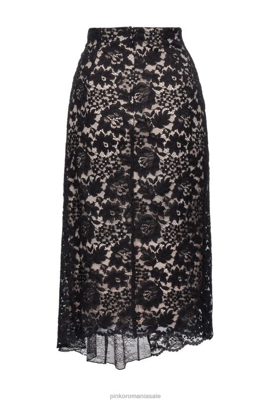 fuste lungi | fusta lunga din dantela Pinko limuzina neagră B0D08813