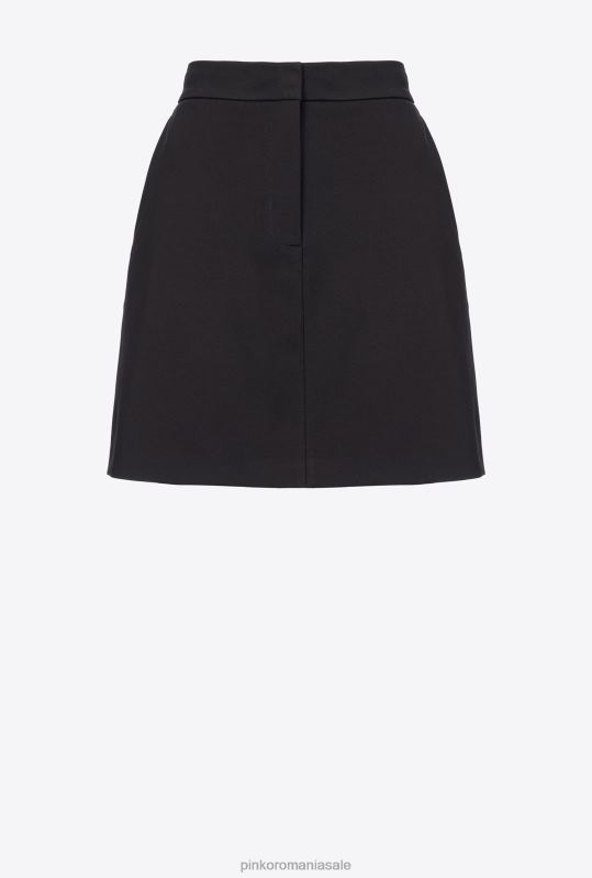 fuste mini | fustă mini în formă de a Pinko limuzina neagră B0D08899