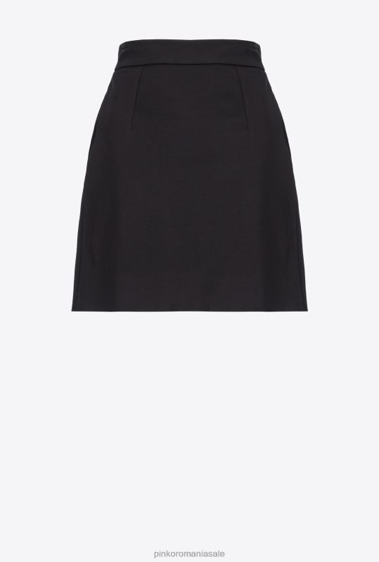 fuste mini | fustă mini în formă de a Pinko limuzina neagră B0D08899