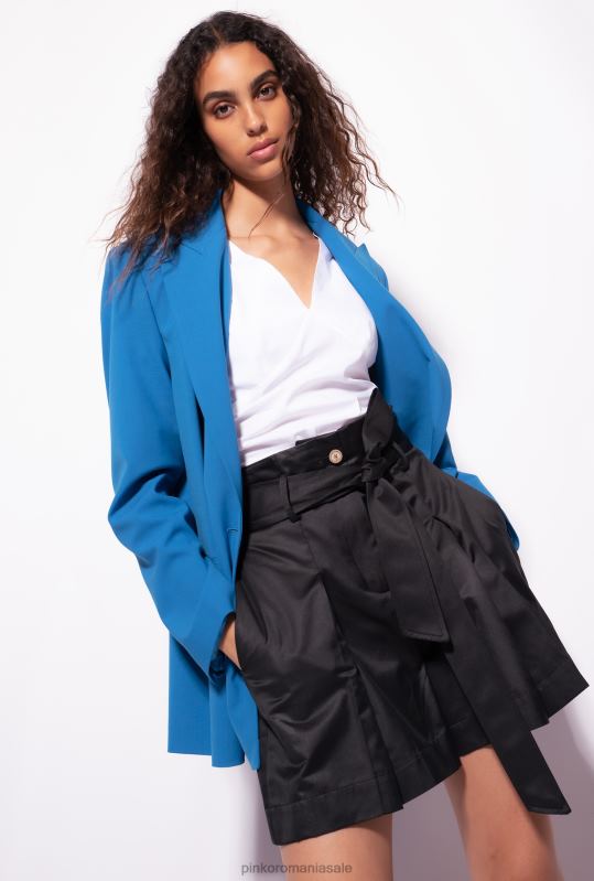 bluze | bluză cu mâneci bufante Pinko alb strălucitor B0D08300