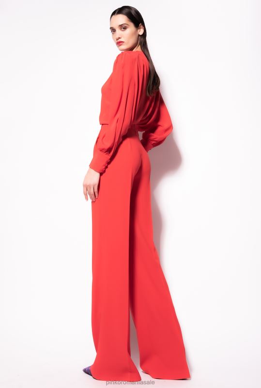 bluze | bluză cu nasturi Pinko formula 1 roșu B0D08298