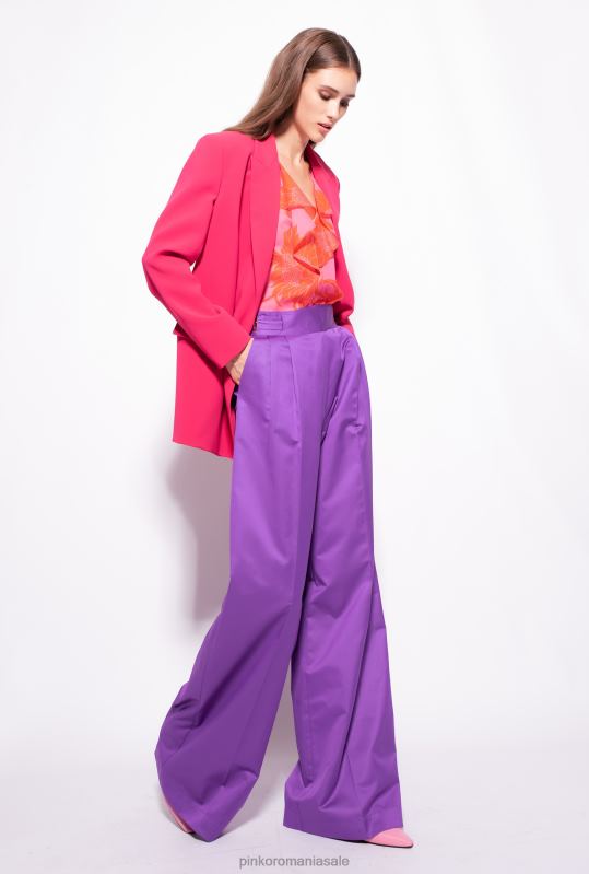 bluze | bluza cu flori mari imprimate Pinko roz/rosu B0D08243