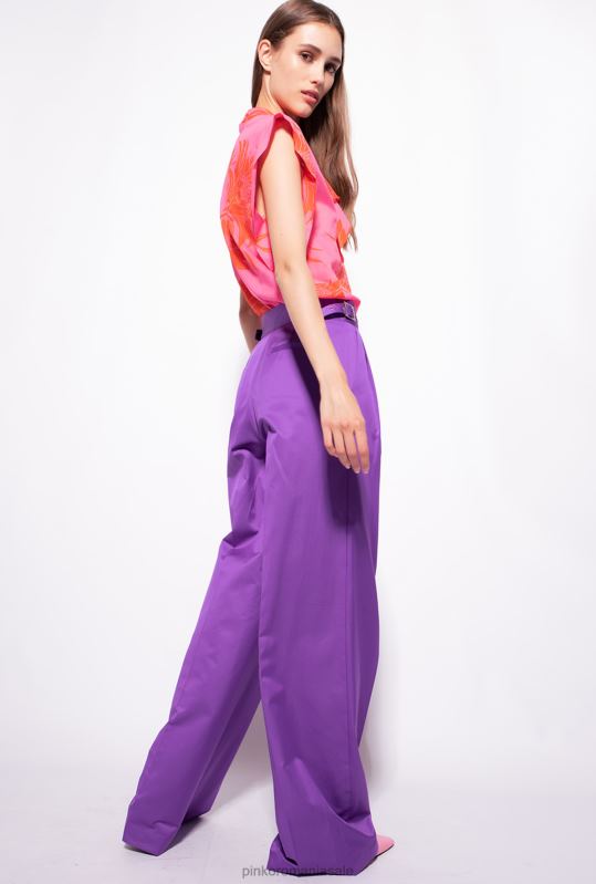 bluze | bluza cu flori mari imprimate Pinko roz/rosu B0D08243