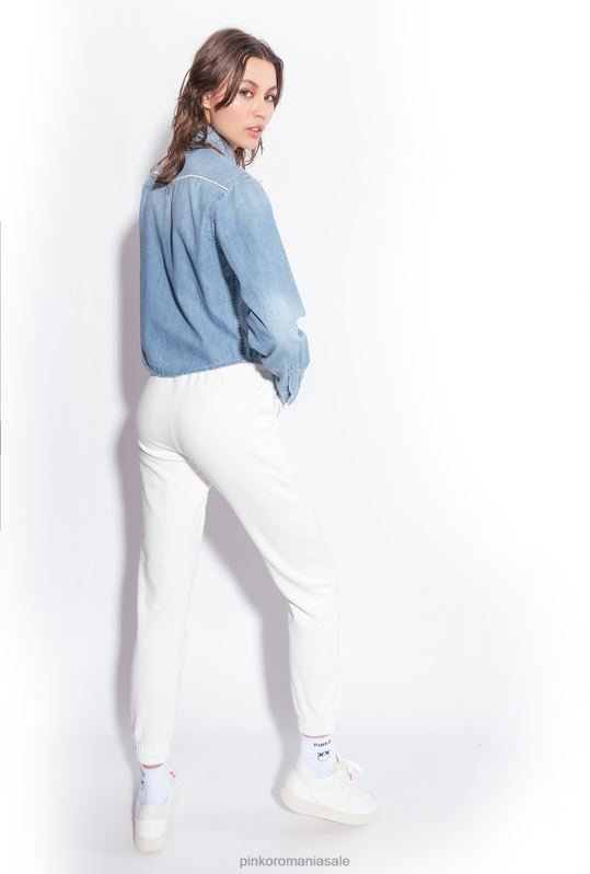 cămăși | cămașă din denim cu broderie western Pinko spalare usoara B0D08295