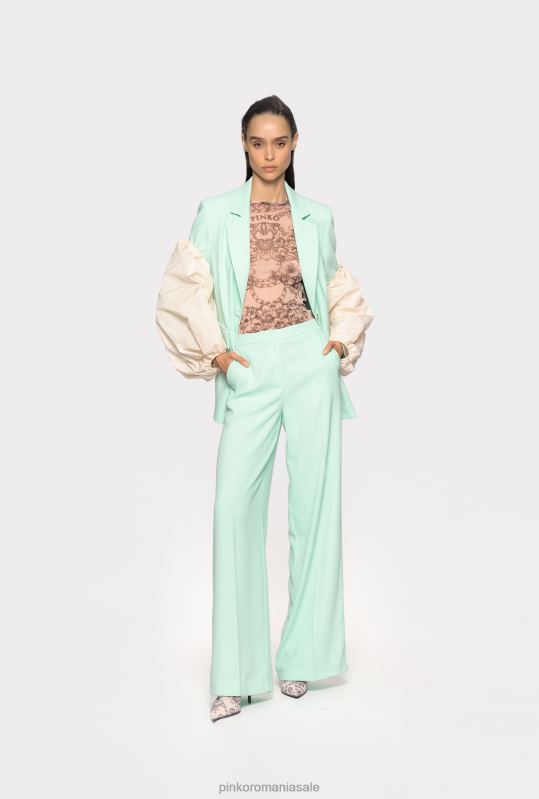 pulovere | top cu maneca lunga cu imprimeu tatuat Pinko nud/negru B0D08361