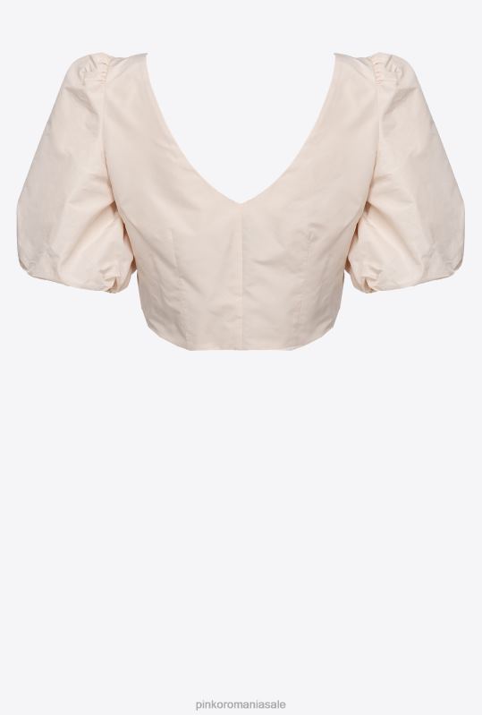 sus | crop top din tafta Pinko nor roz B0D08438