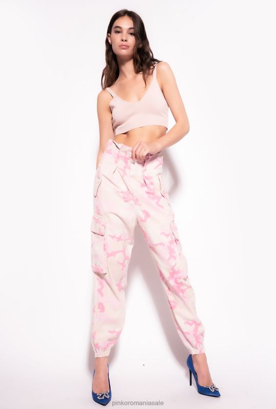 sus | crop top tricotat Pinko roz afumat B0D08380