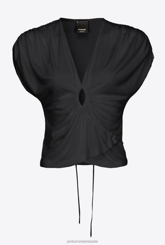 sus | înfășurați partea superioară cu decupaj Pinko limuzina neagră B0D08465