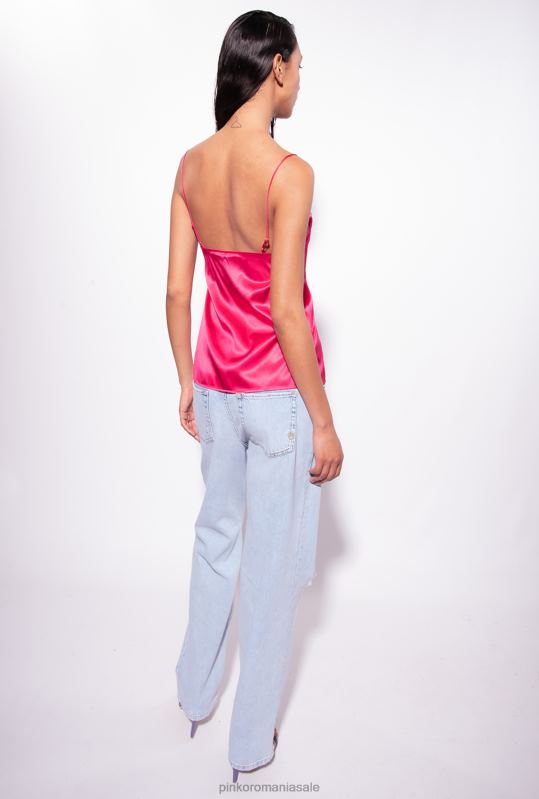 sus | top de lenjerie din dantelă Pinko roz roscat B0D08424