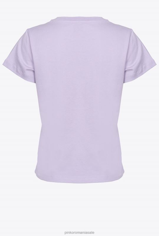 tricou | tricou cu micro Pinko liliac - sorbet ușor B0D08410