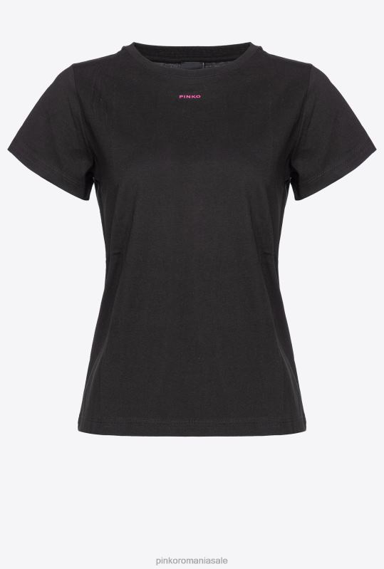 tricou | tricou cu micro Pinko negru/fucsia B0D08413