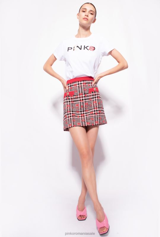 tricou | tricou de iepure Pinko alb strălucitor B0D08363