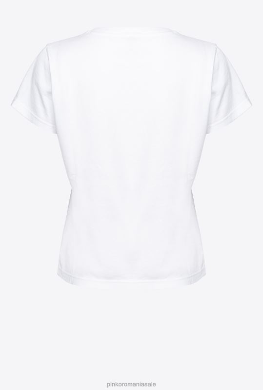 tricou | tricou de iepure Pinko alb strălucitor B0D08363