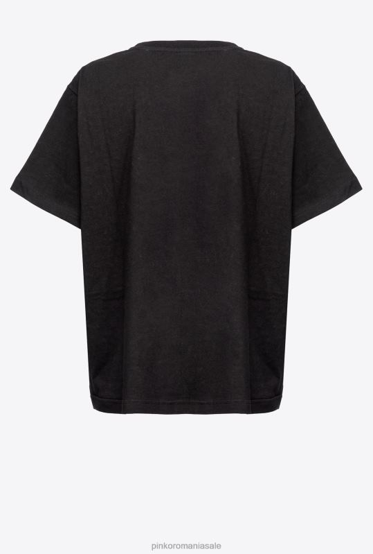 tricou | tricou love me forever Pinko limuzina neagră B0D08396