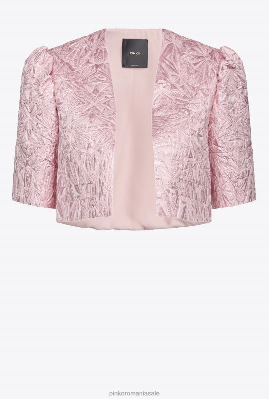 jachete casual | din umeri din jacquard lamé Pinko ceață mov B0D08597