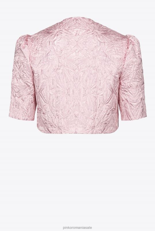 jachete casual | din umeri din jacquard lamé Pinko ceață mov B0D08597