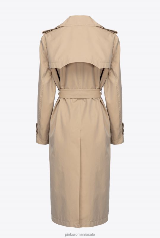 paltoane | trenci cu catarama pasari dragoste Pinko bej safari B0D08831