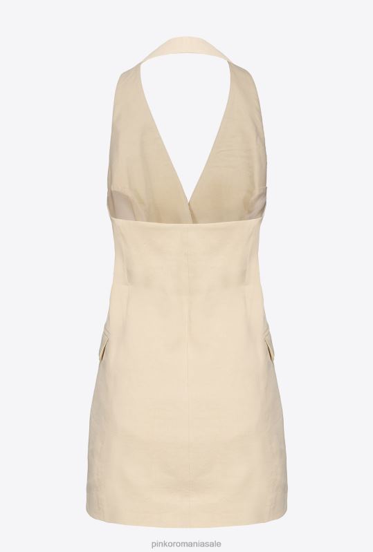 paltoane | vestă lungă de in Pinko bej migdal înghețat B0D08112