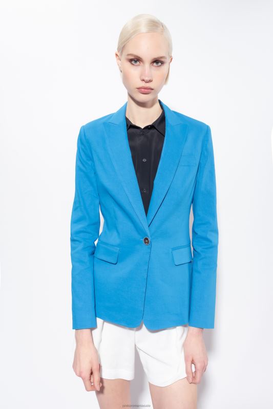 sacouri | blazer de in un singur piept Pinko director albastru B0D08600