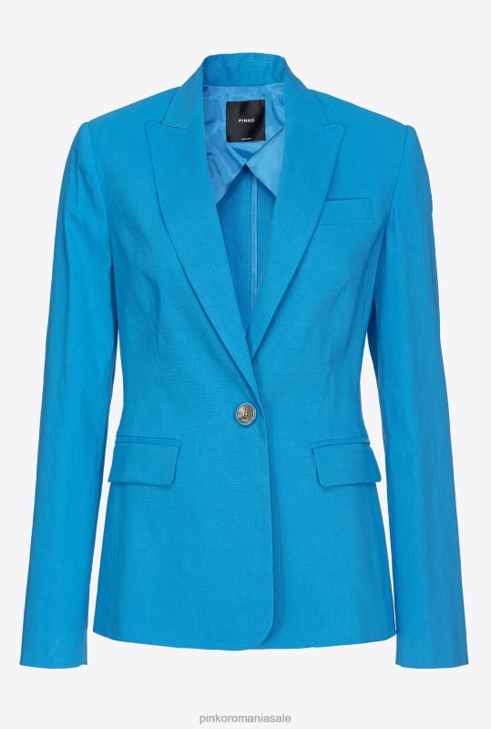sacouri | blazer de in un singur piept Pinko director albastru B0D08600