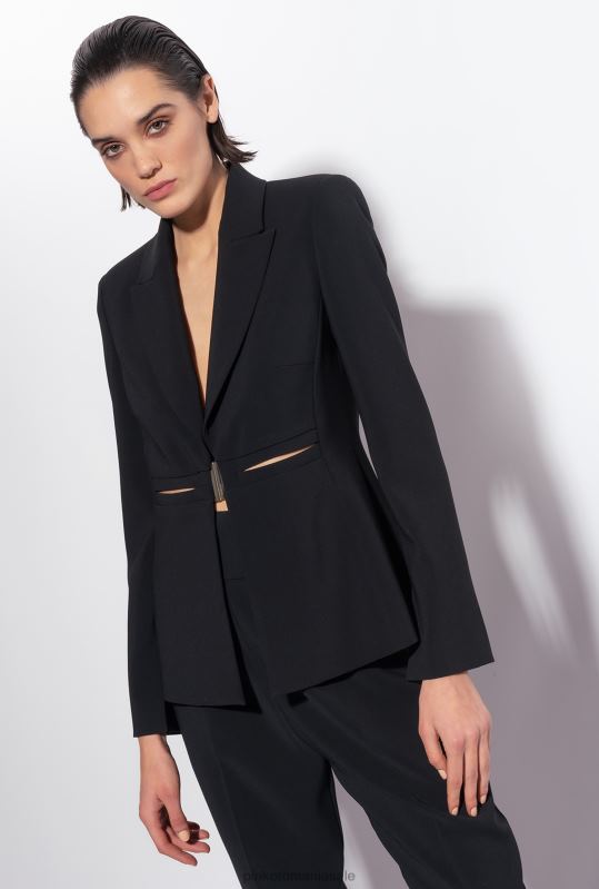 sacouri | blazer elegant elastic Pinko limuzina neagră B0D08584