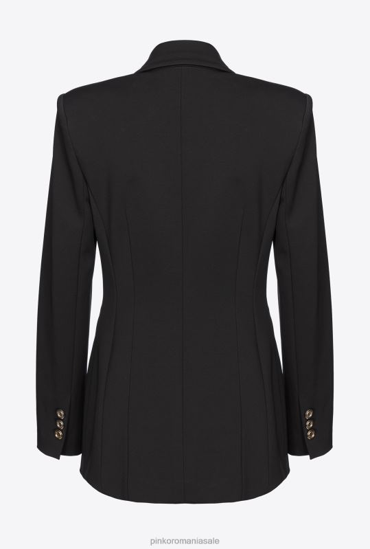 sacouri | blazer milano plin la dublu Pinko limuzina neagră B0D08575