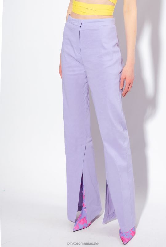 pantaloni casual | pantaloni cu tiv Pinko orhidee ușoară B0D08728