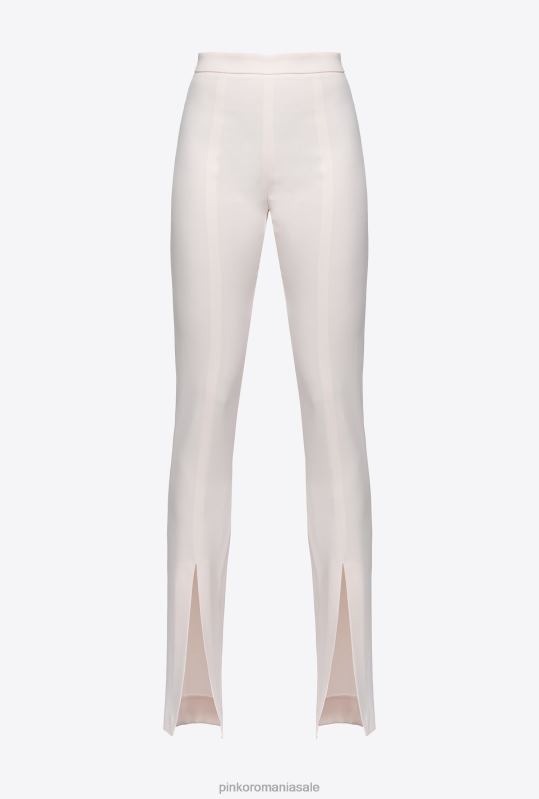 pantaloni casual | pantaloni slim-fit cu tiv Pinko nor roz B0D08724