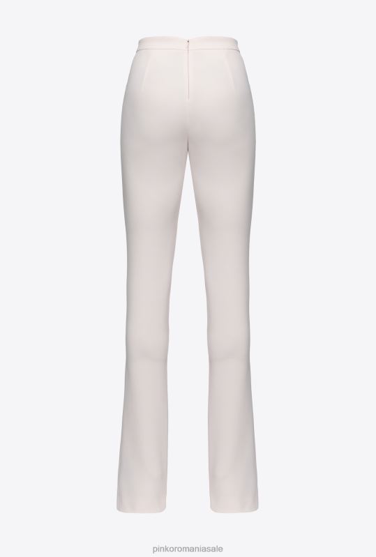 pantaloni casual | pantaloni slim-fit cu tiv Pinko nor roz B0D08724