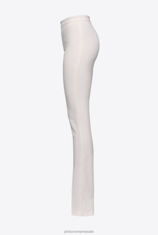 pantaloni casual | pantaloni slim-fit cu tiv Pinko nor roz B0D08724