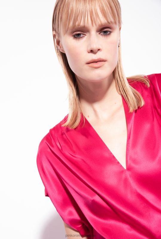 pantaloni scurți | pantaloni scurți cu imprimeu hibiscus Pinko multi. fucsia/roz B0D08684