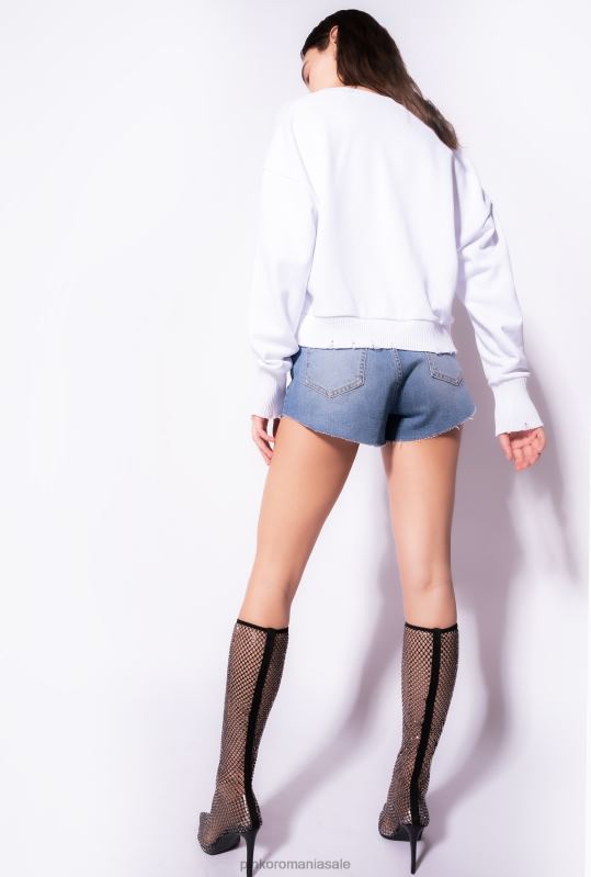 pantaloni scurți | pantaloni scurți cu nasturi mixți Pinko spalare medie usoara B0D08771