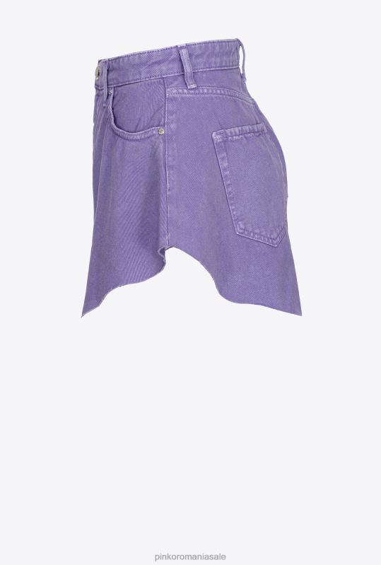 pantaloni scurți | pantaloni scurți fluture din material taur Pinko liliac lavandă B0D08656