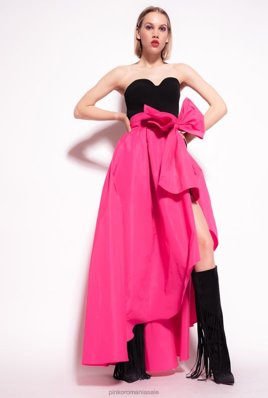 rochii lungi | rochie din două piese cu costum de joacă Pinko negru/fucsia B0D08135