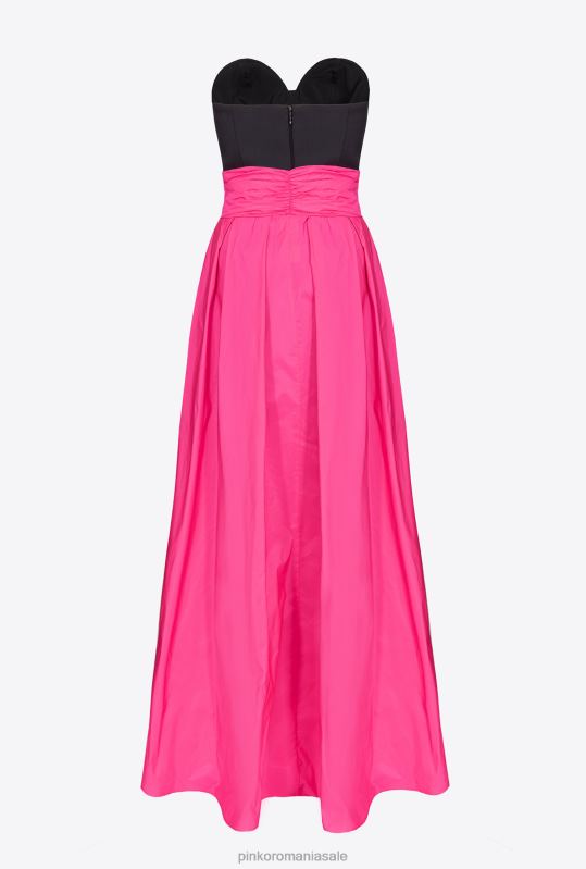 rochii lungi | rochie din două piese cu costum de joacă Pinko negru/fucsia B0D08135