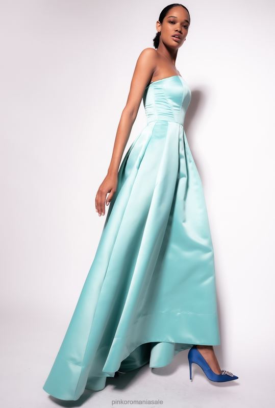 rochii lungi | rochie eleganta de ducesa Pinko albastru nil B0D08191