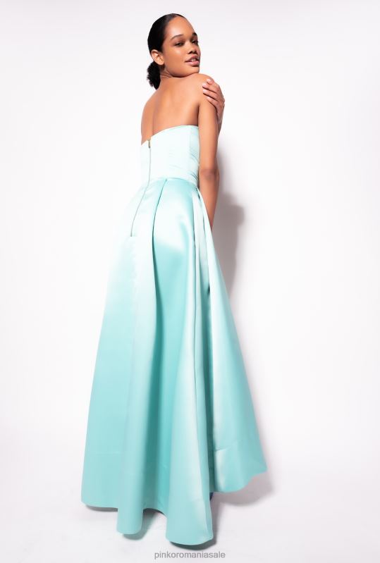 rochii lungi | rochie eleganta de ducesa Pinko albastru nil B0D08191